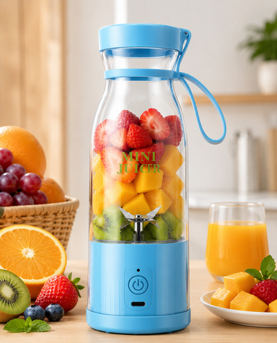 Portable Mini Juicer Blender USB Rechargeable Smoothie Mixer Bottle |