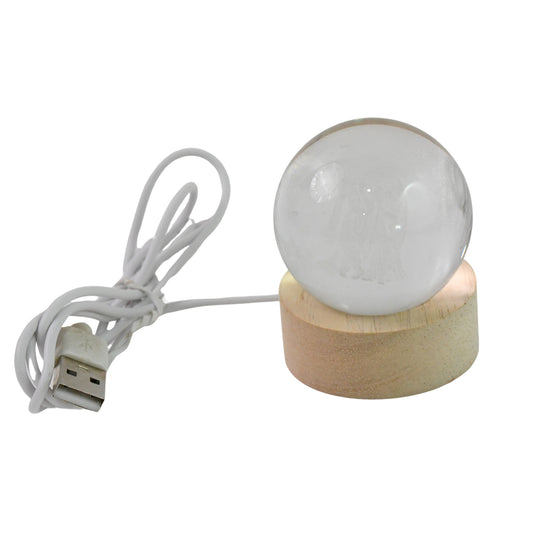 3d Crystal Ball Lamps For Bedroom 3d Lamps For Home Decoration 3d Crystal Ball Night Light Gifts For Women Gifts For Men Room Decor Items For Bedroom For Friend And Family(1 Pc)